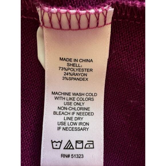 New ~ 1.STATE ~ Long Sleeve Cross Front Cozy Knit Top Size S FALL vibes - Picture 6 of 8